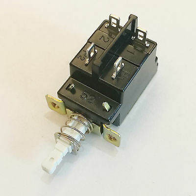 US Stock 2x 4Pin AT Computer PC Case Selflocking On/Off Push Button Power Switch