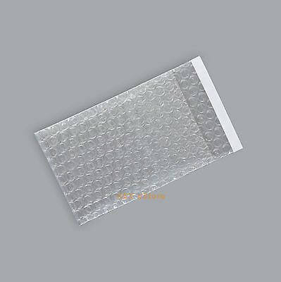 100 Clear Small Bubble Cushioning Packing Pouches Bag 3" X 5"_80 X 130+20mm